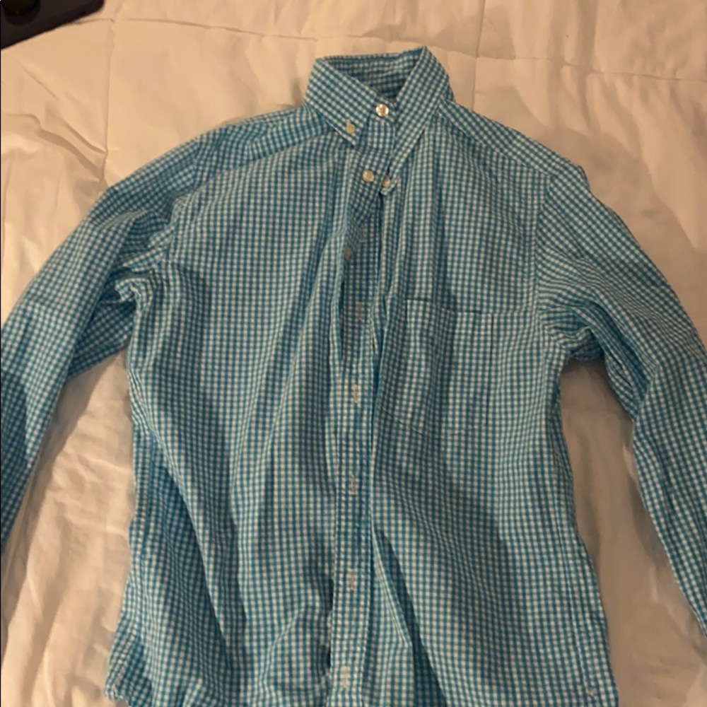 J Crew Gingham Shirt